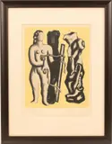 Fernand Léger, Untitled, 1952, LITHOGRAPH IN COLORS ON ARCHES PAPER