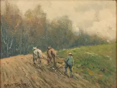 Untitled by Arthur Diehl, 1928, OIL ON PANEL, offered Dec 2020