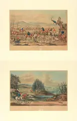Untitled by Henry Thomas Alken, AQUATINT ETCHING ON PAPER, 2 PCS, offered Dec 2020
