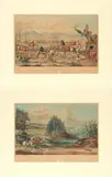 Henry Thomas Alken, Untitled, AQUATINT ETCHING ON PAPER, 2 PCS