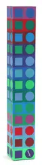 WOOD & PLASTIC by Victor Vasarely, SCULPTURE, offered Dec 2020