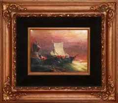 Untitled by Arthur Upelnicks, OIL ON CANVAS, offered Dec 2020