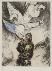COLORED by Marc Chagall, ETCHING ON PAPER, offered Nov 2020