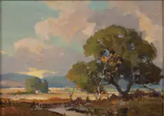 Orrin A. White, Untitled, OIL ON CANVAS BOARD