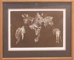 TINTED by Nancy Strailey, DRYPOINT ETCHING, offered Nov 2020