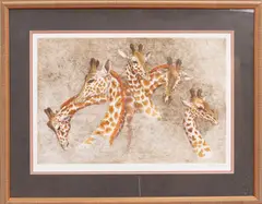 TINTED by Nancy Strailey, DRYPOINT ETCHING, offered Nov 2020