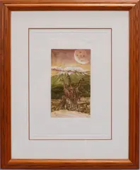 INTAGLIO by Nancy Strailey, ON PAPER, offered Nov 2020
