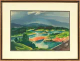 William S. Schwartz, Untitled, GOUACHE ON PAPER