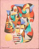 Anatole Krasnyansky, Untitled, SERIGRAPH ON PAPER