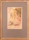 Nell Danely Brooker Mayhew, Untitled, ETCHING ON PAPER