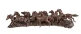 Cynthia Rigden, A Herd of Horses, bronze