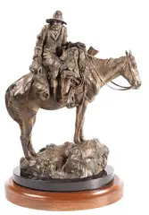 Herb Mignery, (CA) The Hunted, bronze