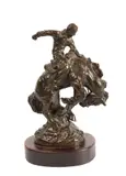 Olaf Wieghorst, Bucking Bronc, bronze