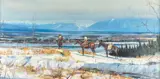 Ten Kettle Canyon by William Bailey, oil on canvas, offered Mar 2024