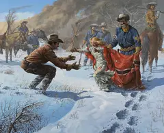 Don Crook, Reunited, oil on board