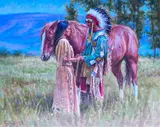 Tobias Sauer, The Promise, oil on linen panel