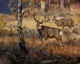 Luke Frazier, New Sheriff in Town, oil on canvas