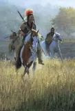 Joe Kronenberg, Warrior's Waltz, oil on board