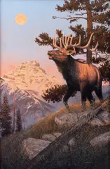 Ross Buckland, Sovereign of the Valley, oil on canvas