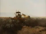 Michael Coleman, Crow in the Foothills, oil on board