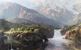 Bill Hughes, Water Magic, oil on canvas