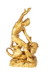 François Auguste Hippolyte Peyrol, Wildcat, bronze