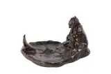 Olaf Wieghorst, Indian at Campfire, bronze