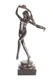 Bessie Potter Vonnoh, Dancing Girl 21 ½” x 11” x 7”