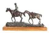 Earle E. Heikka, Cowboy and Horses
