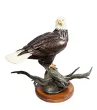 American Bald Eagle by Connie Tveten, bronze, offered Mar 2023