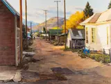 Taylor Lynde, Thanksgiving Day, Butte, MT, oil on canvas