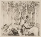 Ernest Martin Hennings, The Hunters