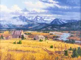 Randy Van Beek, Passing Time in the Land that Promises, oil on canvas