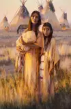 Tom Darro, Evenings on the Plains, oil on canvas
