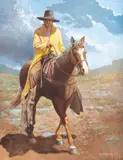 Ken W. Moore Sr., Out of the Storm, oil on canvas