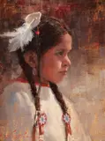 Chauncey Homer, Sparrow, oil on canvasboard