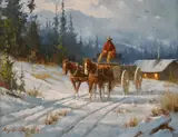 Gary Lynn Roberts, After Breakfast, oil on canvas