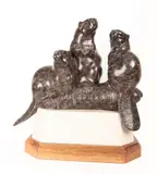 Gerald Balciar, Beaver Pond, bronze