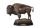 Joe Beeler, (CA) Great Plains Buffalo, bronze
