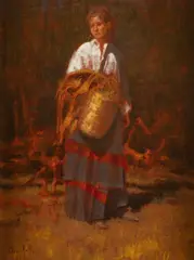 Doug Hall, Untitled, Bronze and Red