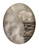 Judy Syverson, High Country View, oil on board