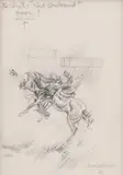 Joe De Yong, Kid Cowhand, pencil