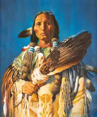 Jack Hines, Proud, oil on canvas