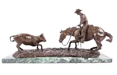 Jim Reno, In the Mud, bronze