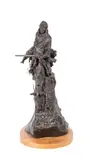 Mountain Man by Frederic Remington, bronze, offered Mar 2023
