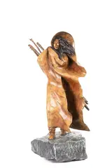 They Call the Wind Mariah by Gary Cooley, bronze, offered Mar 2023