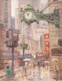 Joe Abbrescia, Rainy Day, oil on canvas