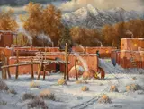Gerry Metz, Peaceful Morning, oil on canvas