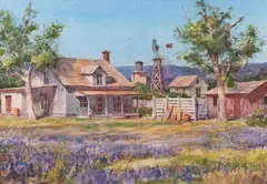 Tom Hill, Springtime, watercolor