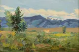 Elling William Gollings, Wyoming Landscape